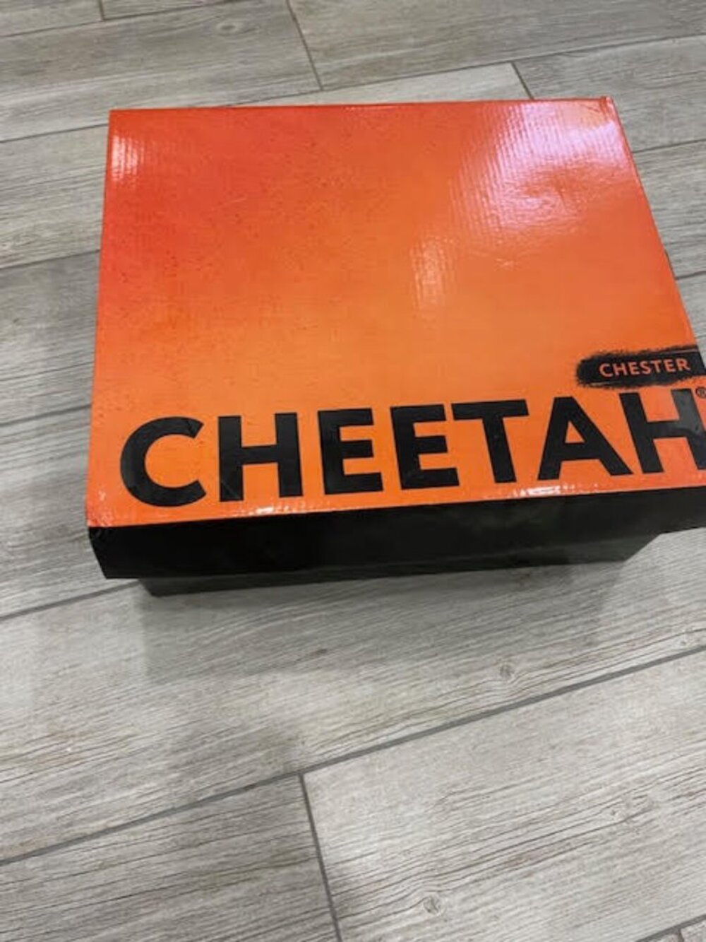 GIft Boxed Custom Chester Cheetah Puffy House Shoes